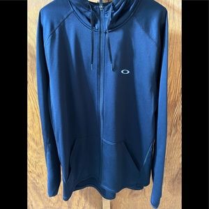 Oakley Black XL Zip Up hoodie jacket